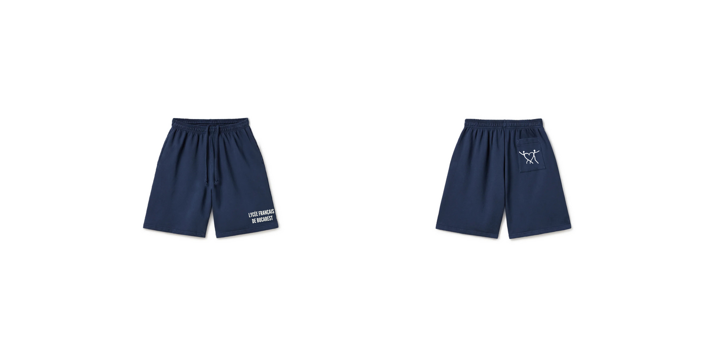 NAVY SWEATSHORTS